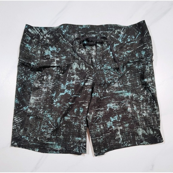 lululemon athletica Other - Lululemon Current State Board Mens  Swim Short Green Black LM7AF3S Size 38